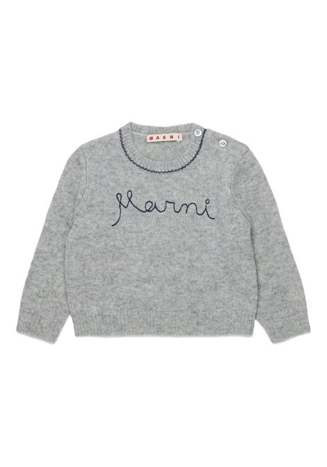 Pull con logo MARNI KIDS | M00992 M00ML0M923